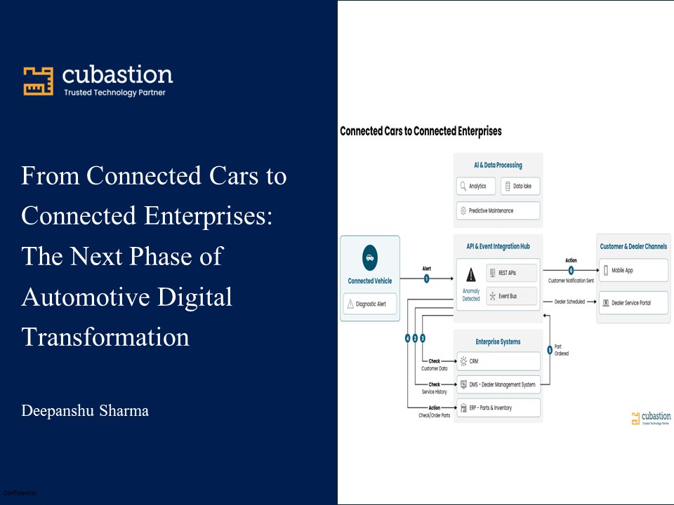 From Connected Cars to Connected Enterprises: The Next Phase of Automotive Digital Transformation