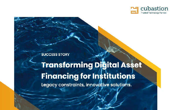 Transforming Digital Asset Financing for Institutions